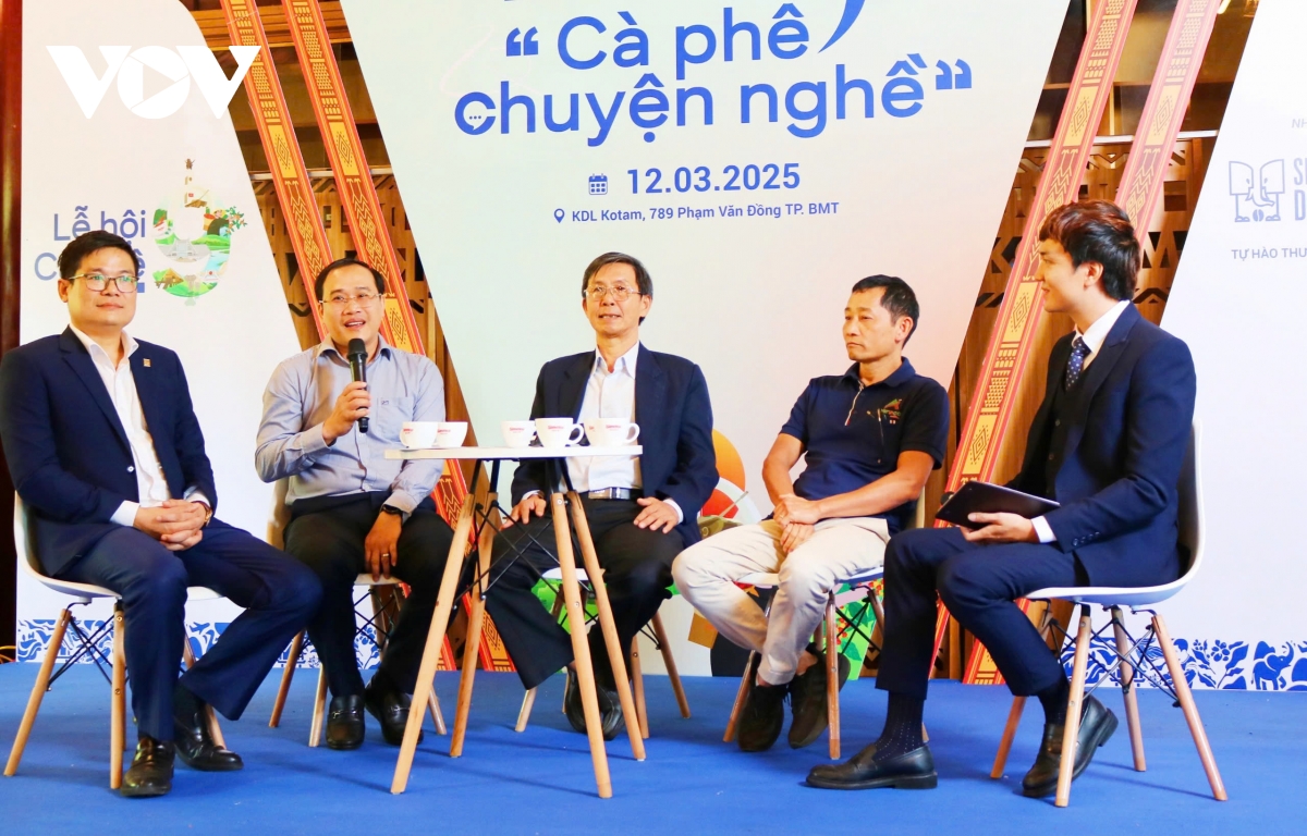 Talkshow "Cà phê và chuyện nghề" chuyên sâu về cà phê đặc sản